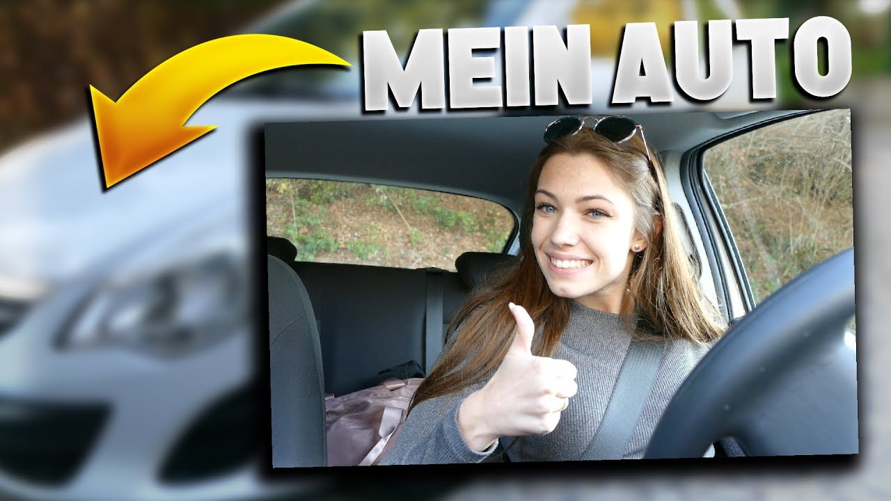 ERSTES MAL ALLEINE AUTO FAHREN! + Mein Auto