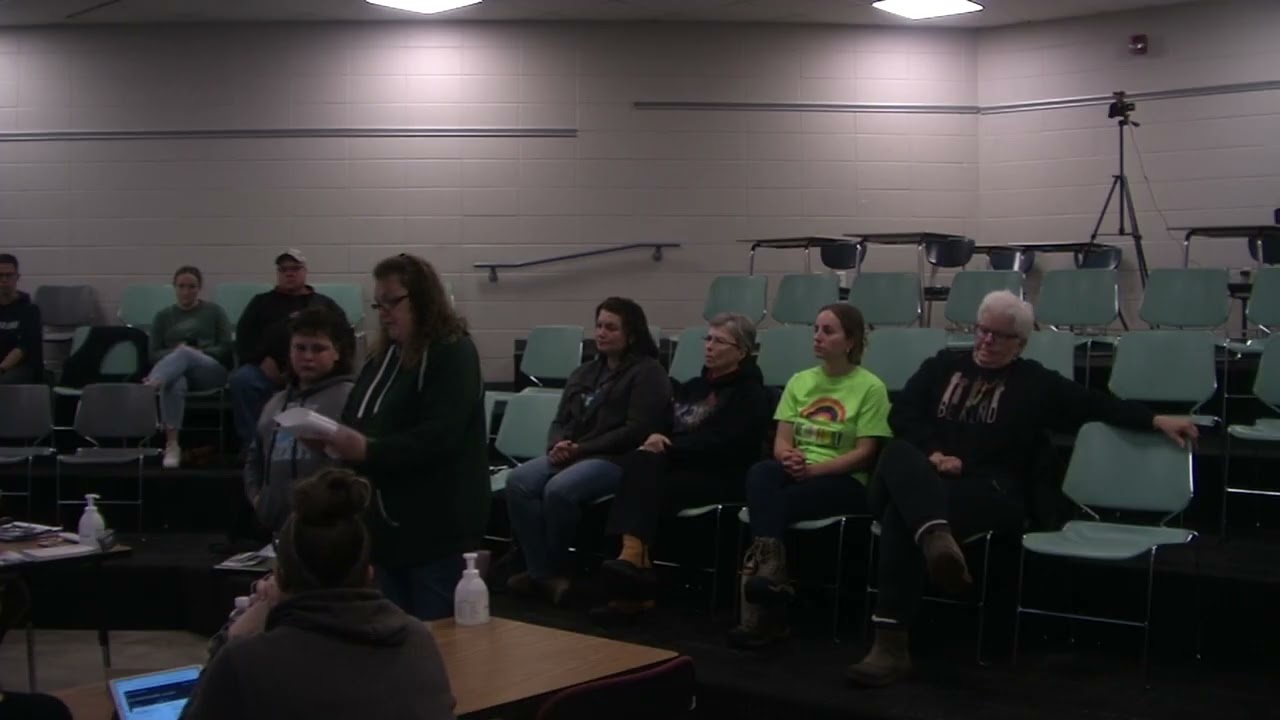 Mount Horeb Area School District Board of Education meeting held on 1/19/26.