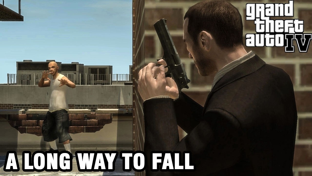 GTA IV - Mission #54 - A Long Way to Fall (Walkthrough)