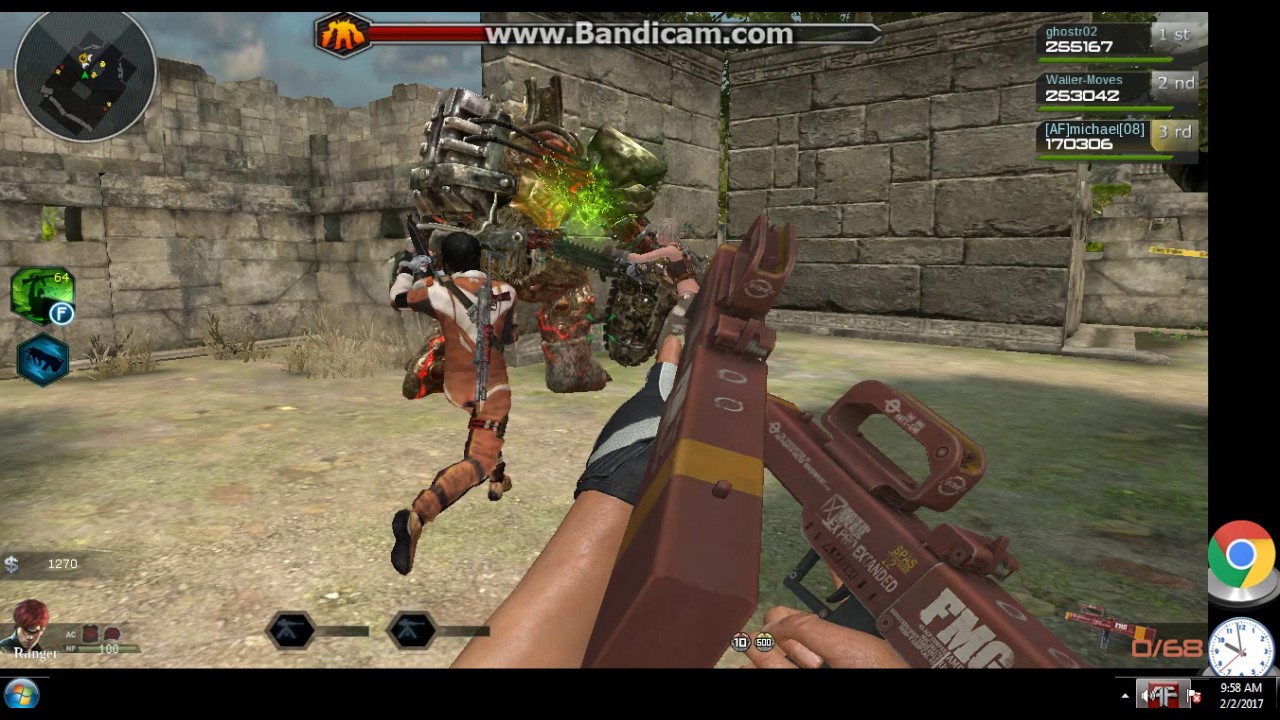 Assault Fire Survival Elite Boss With [AF]michael[08] And Friend Ghostr02
