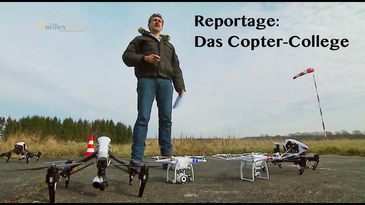 Das Copter-College - Reportage von Knut Bussian (Deutsch)