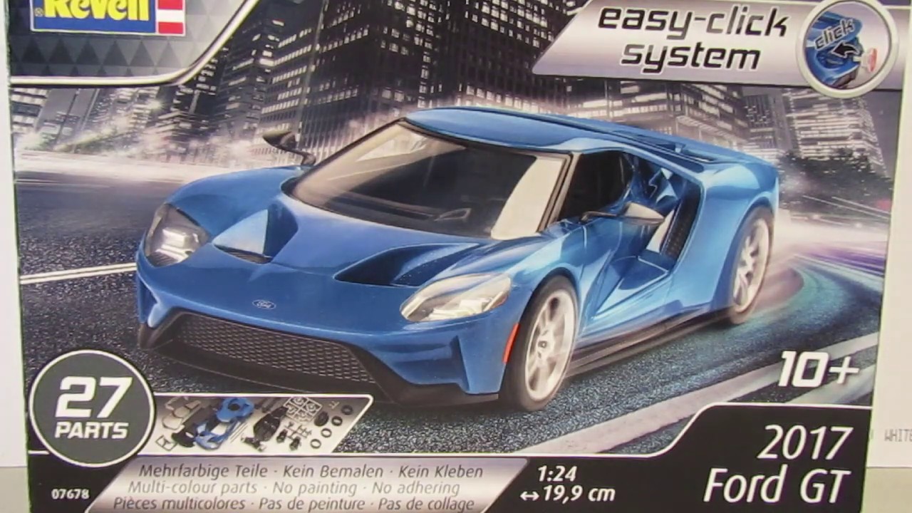 Revells' 1:24 Ford GT - Easy Click System