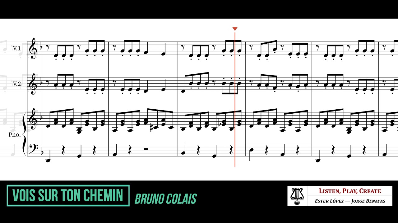 Vois sur ton chemin - Bruno Coulais (voz)