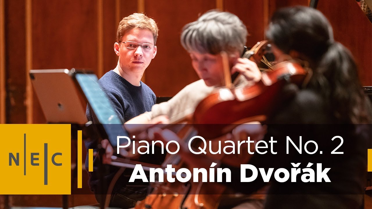 Dvořák: Piano Quartet No. 2 in E-flat Major | Borromeo String Quartet Guest Artist Award Concert