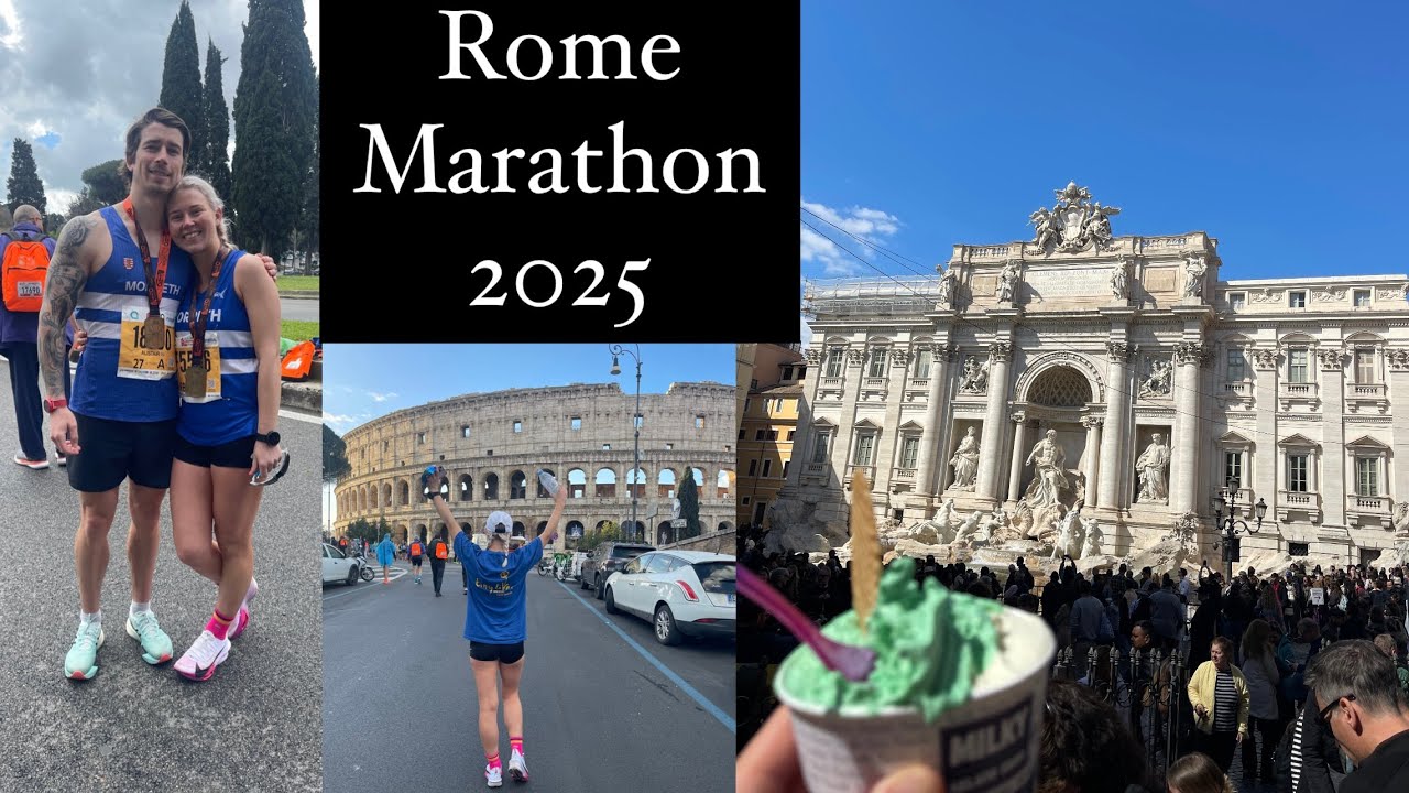 Rome Marathon 2025 | Pacing my wife to sub 3:30