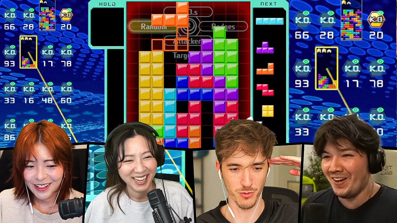 Tetris, But It's a Battle Royale (Multi POV ft. Fuslie, Miyoung, & Masayoshi)