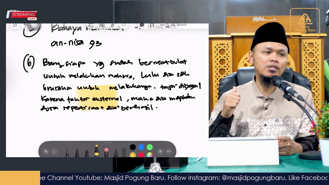 [LIVE] KAJIAN RUTIN RABU MALAM | USTADZ RATNO ABU MUHAMMAD, LC., M.Ag. Hafidzahullah
