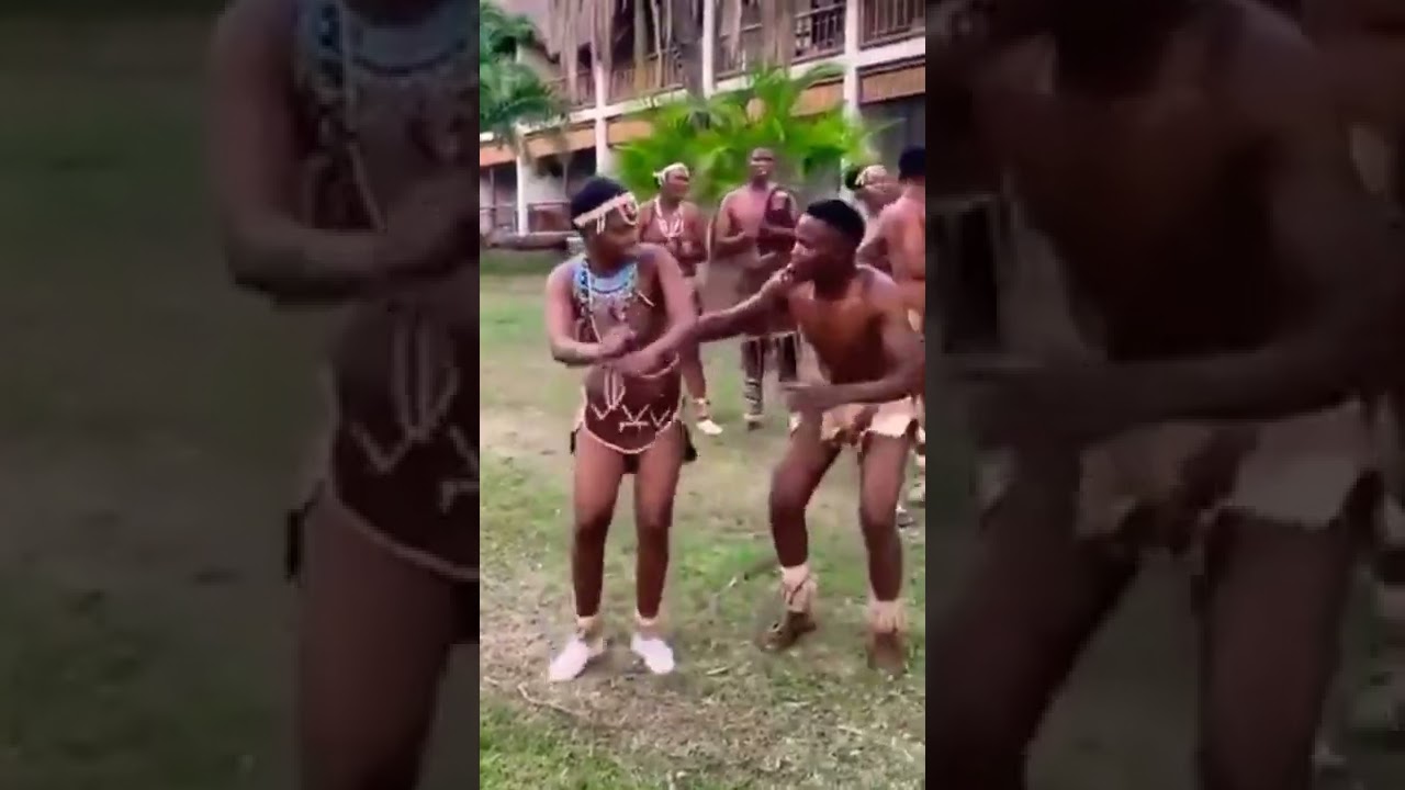 Botswana traditional dancers