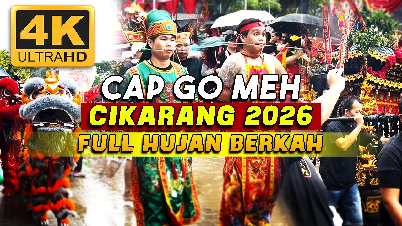 Ujan di Cap Go Meh Cikarang 💦