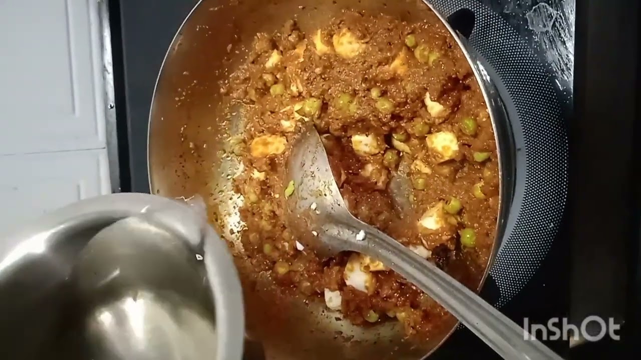चमचमीत अशी मटर पनीर 😋😋