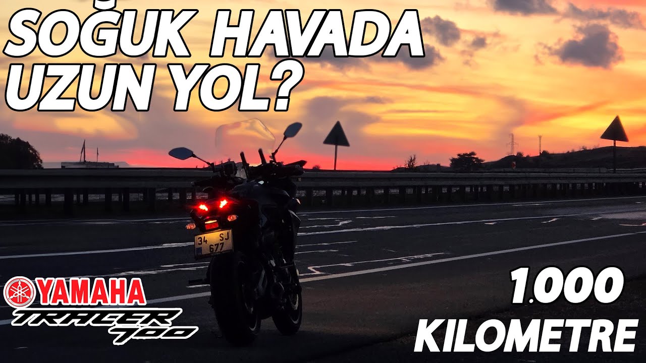 SAĞANAK YAĞMUR VE SOĞUK HAVADA UZUN YOL | YAMAHA TRACER 700 | KIŞLIK EKİPMAN DENEDİM!