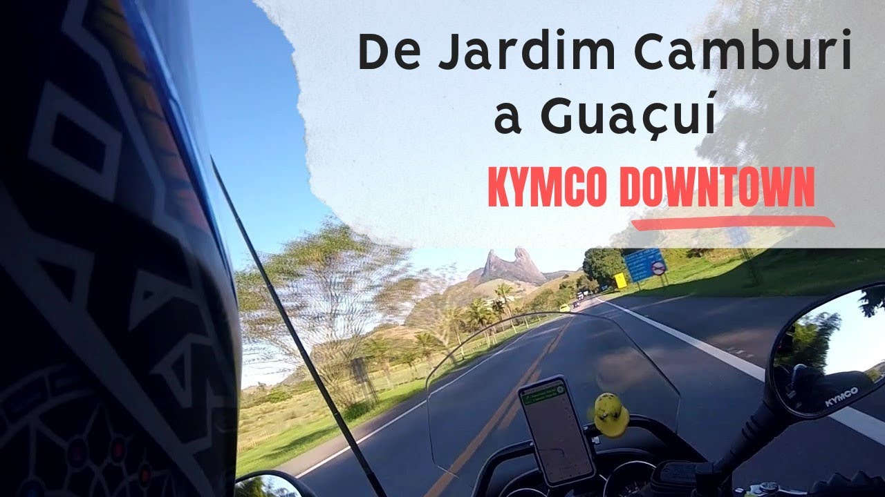 Vitória x Guaçuí de Kymco Downtown 300cc