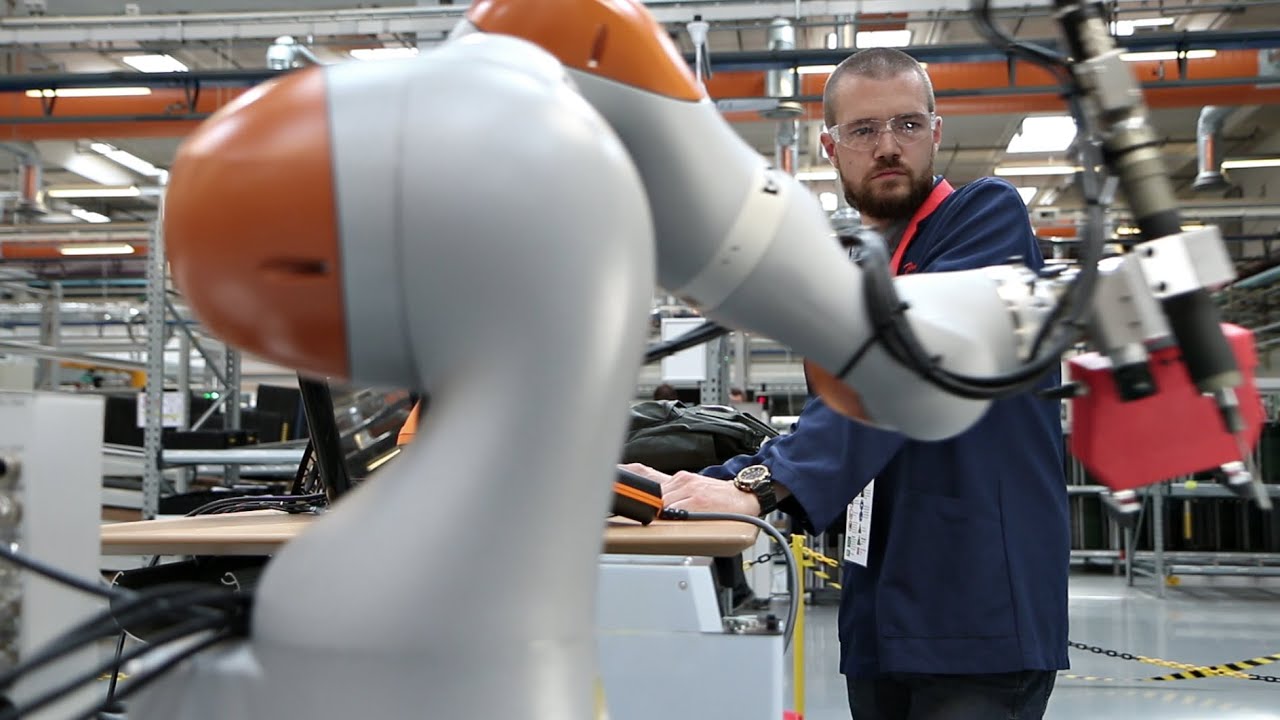 Robot i jobprøvning hos Danfoss