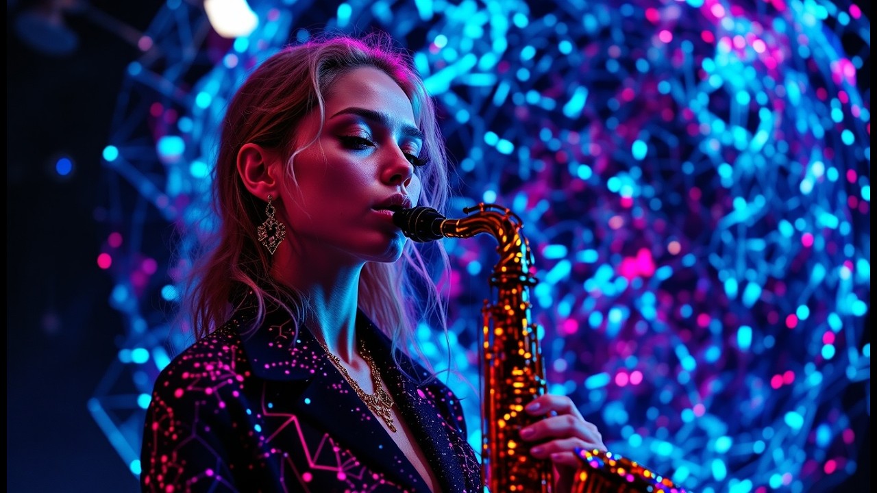 Atmospheric Saxophone Melodies for High-Level Drafting and Precision