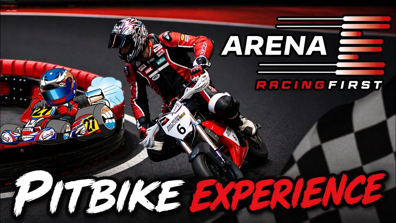 Arena E in Mülsen - Mein erstes mal Indoor Pitbike fahren