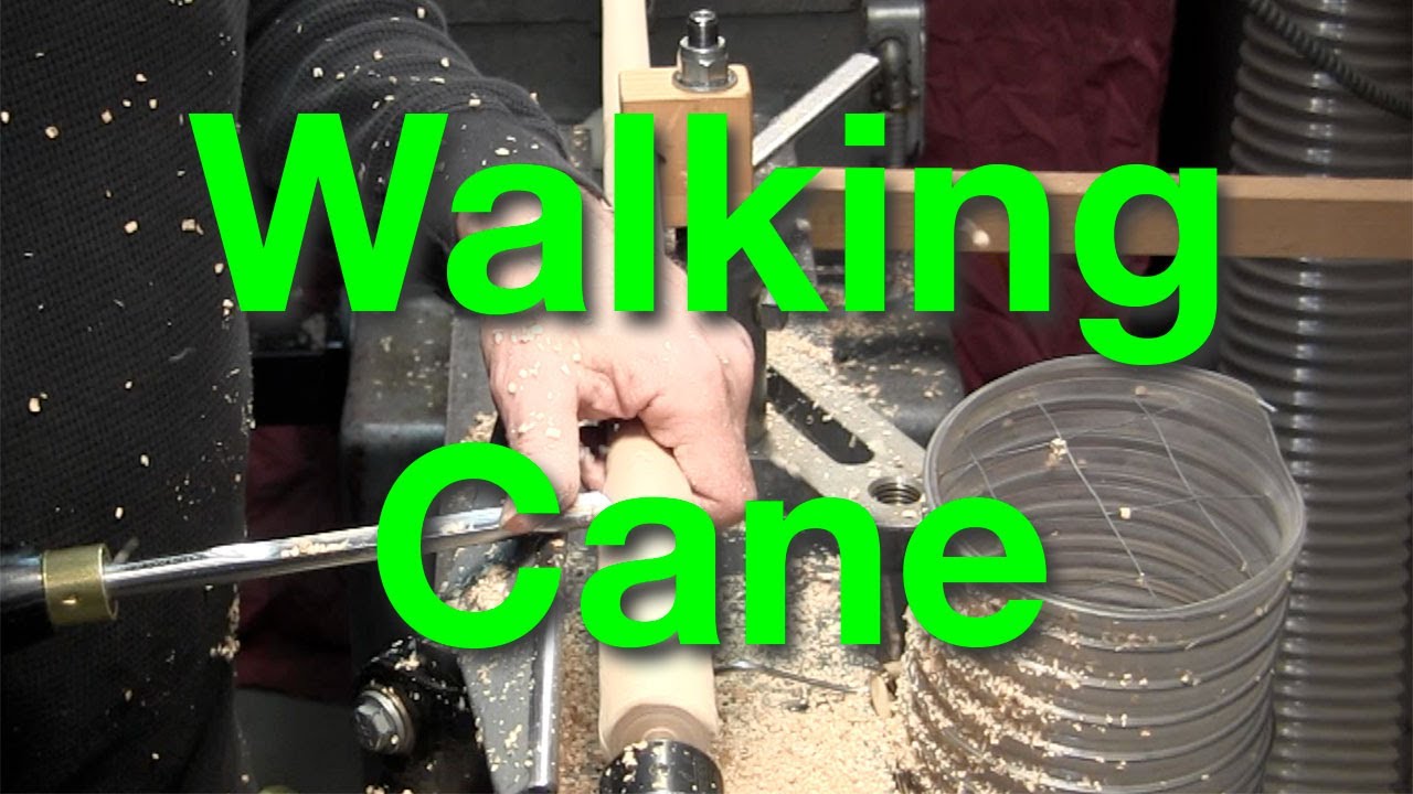 Turning a Walking Cane with Jon Siegel