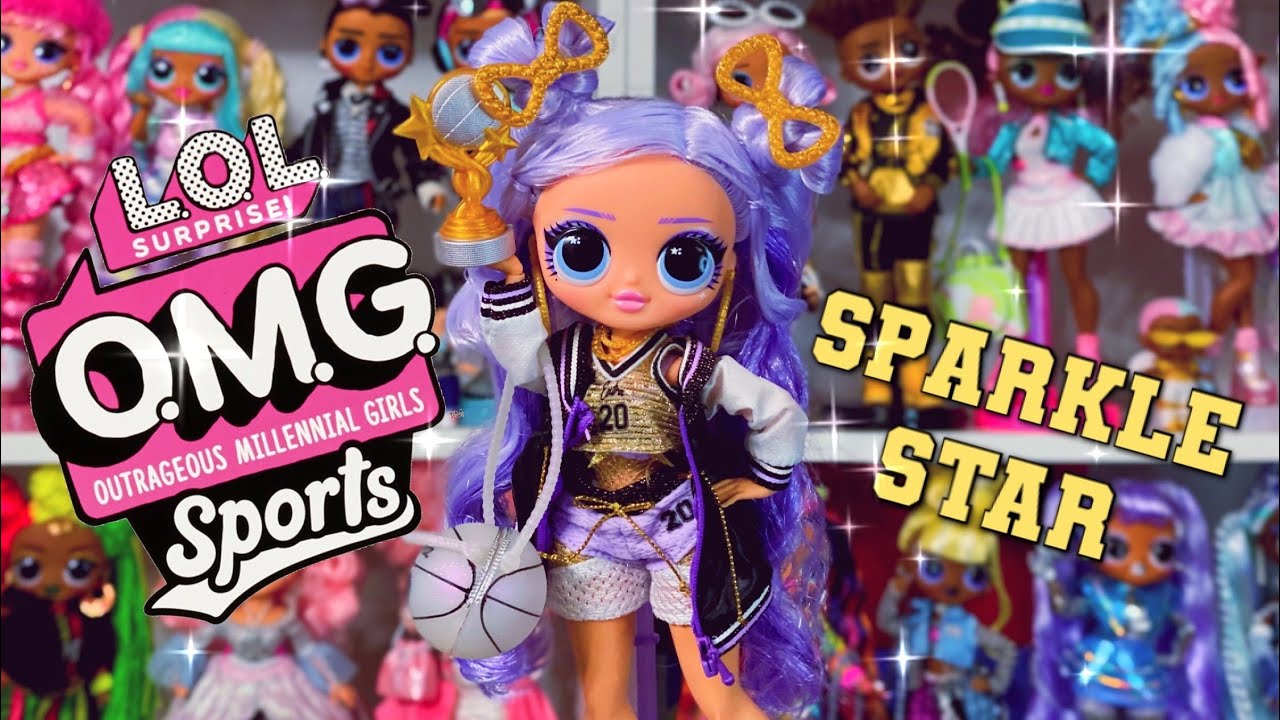Подарок подписчику! Распаковка LOL Surprise OMG Sports Sparkle Star!