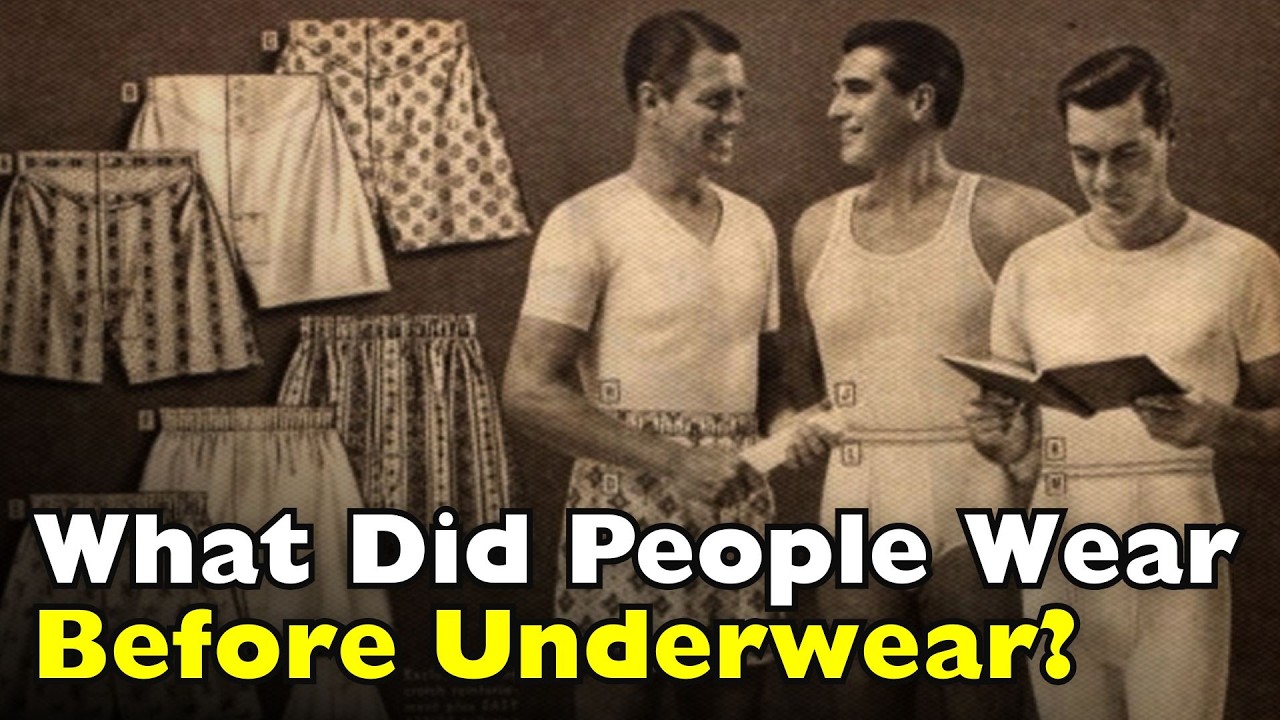 When Did We Start Wearing Underwear? | The History of Underwear