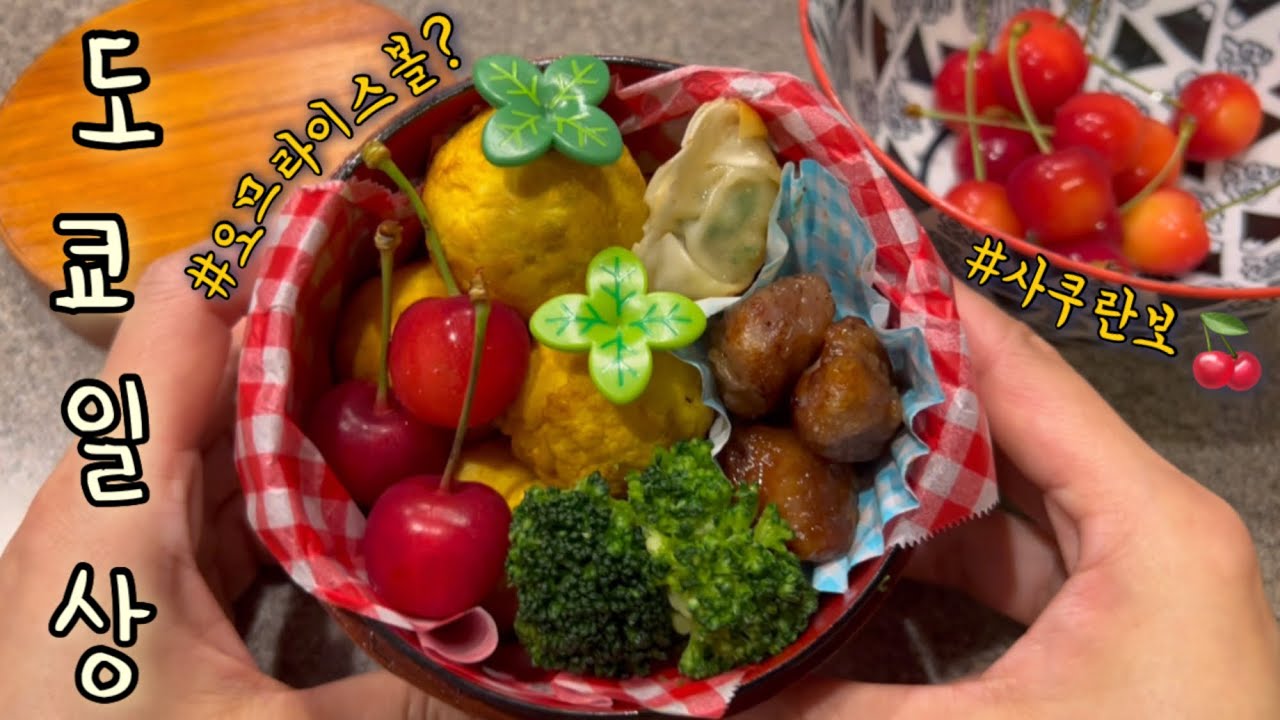 오므라이스볼 도시락🌞 아귀찜 만들기 | 도쿄 맛집&카페 | 코스트코 장보는 일상 브이로그