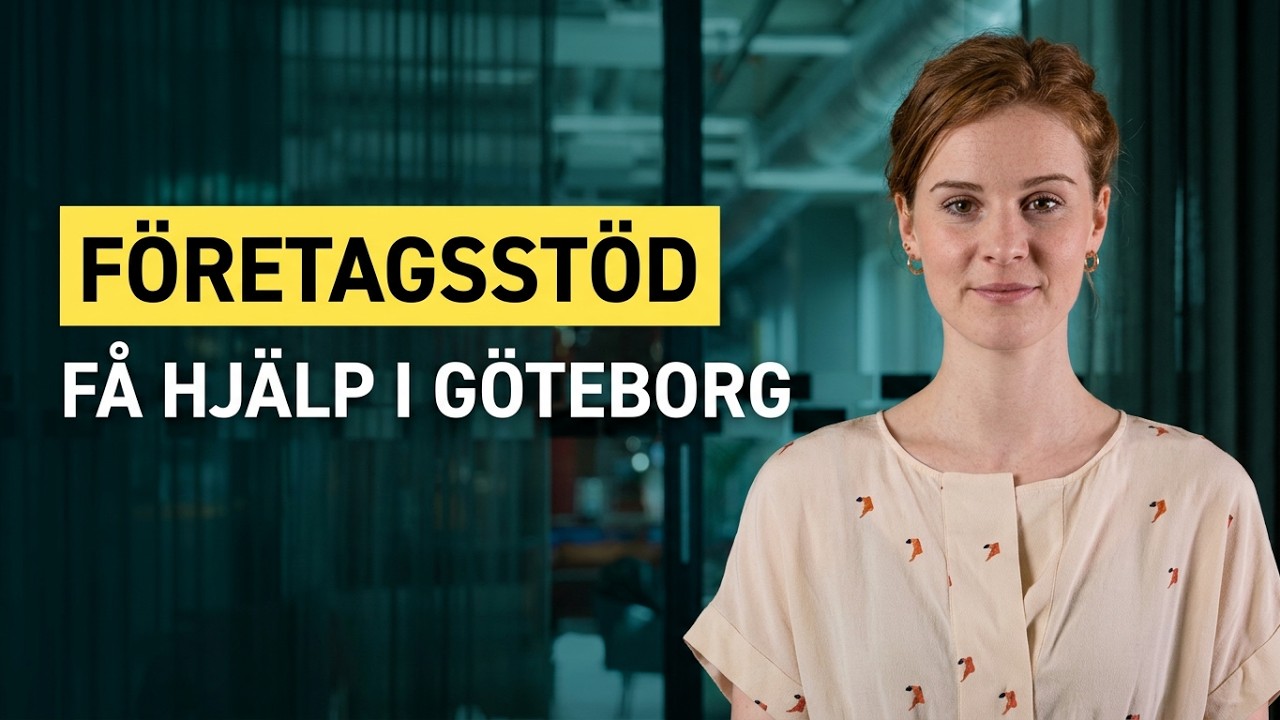 Så får ditt företag hjälp av Business Region Göteborg