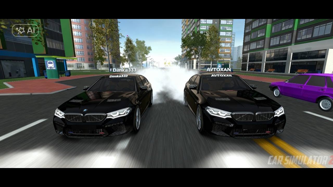 😎2 ЧАСТЬ! ГОНКА С ПОДПИСЧИКОМ! КТО ВИГРАЛ??? В Car Simylator 2😎