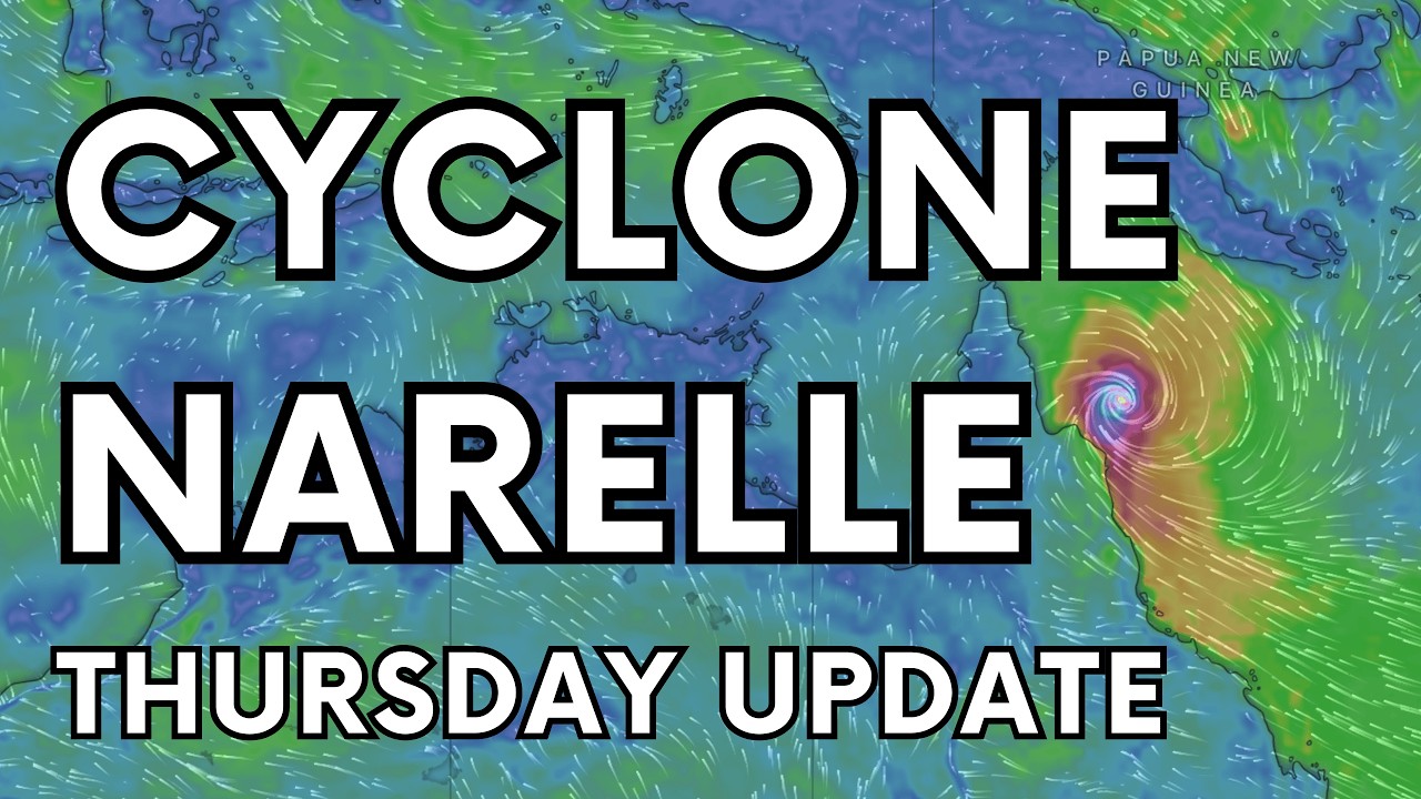 Severe Tropical Cyclone Narelle Update: Category 4 Landfall Expected in Far North QLD