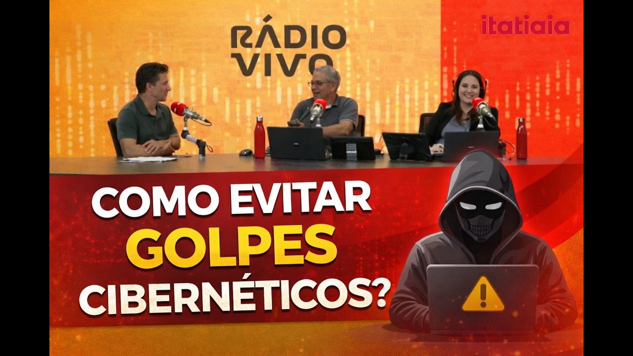 Golpes Cibernéticos: Como Empresas e Pessoas Estão Sendo Enganadas (Entrevista na Rádio Itatiaia