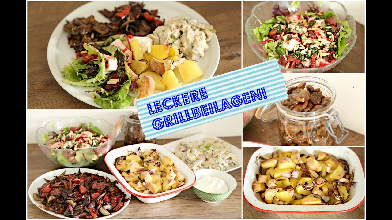 6 PERFEKTE GRILLBEILAGEN für den SOMMER!