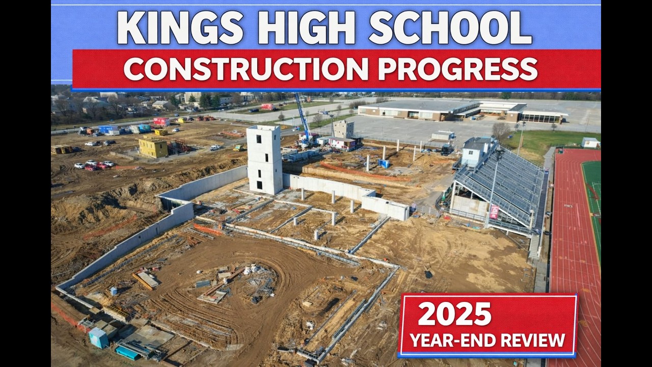 Kings High School Construction Progress 2025 Year-End Review