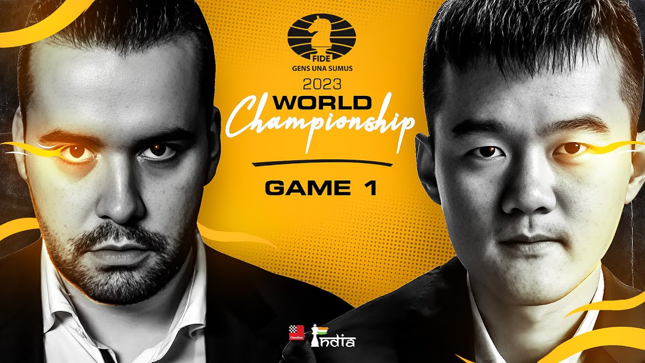 Nepomniachtchi vs Ding Liren | FIDE World Championships 2023 | Game 1