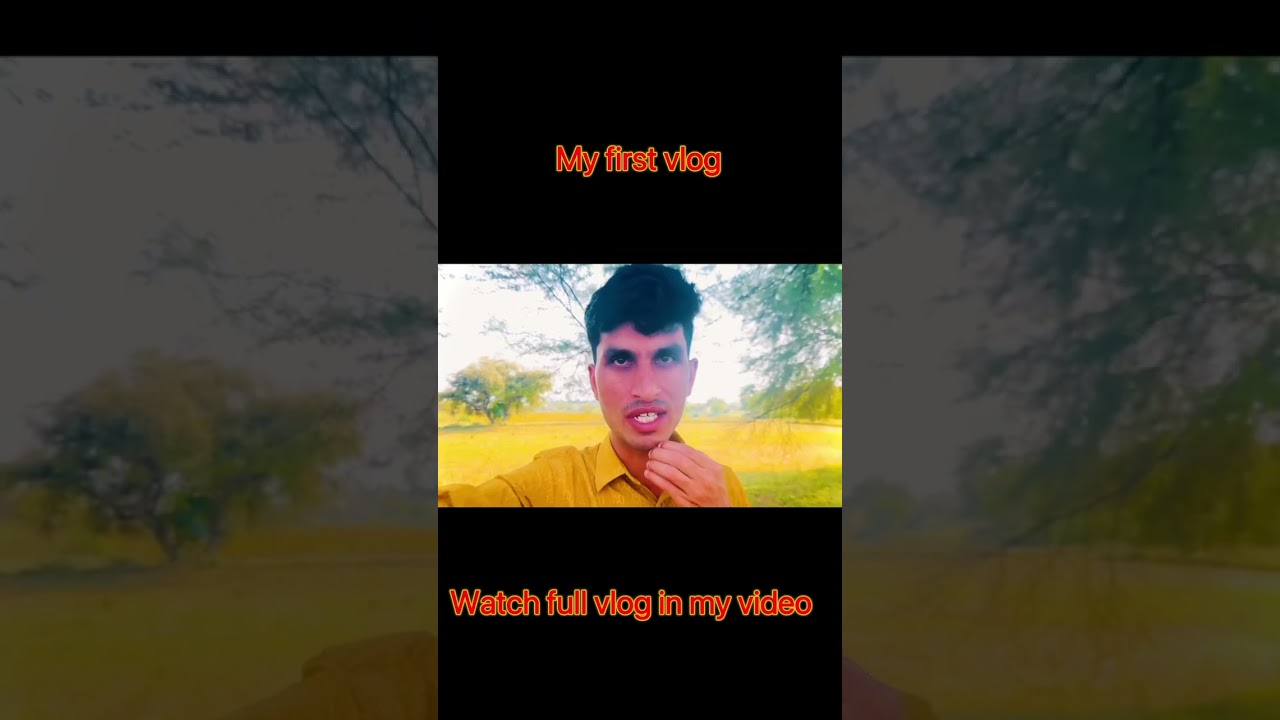 First Vlog#shorts #vlog #firstvlog #vlogpakistan #short #youtubeshorts #funny