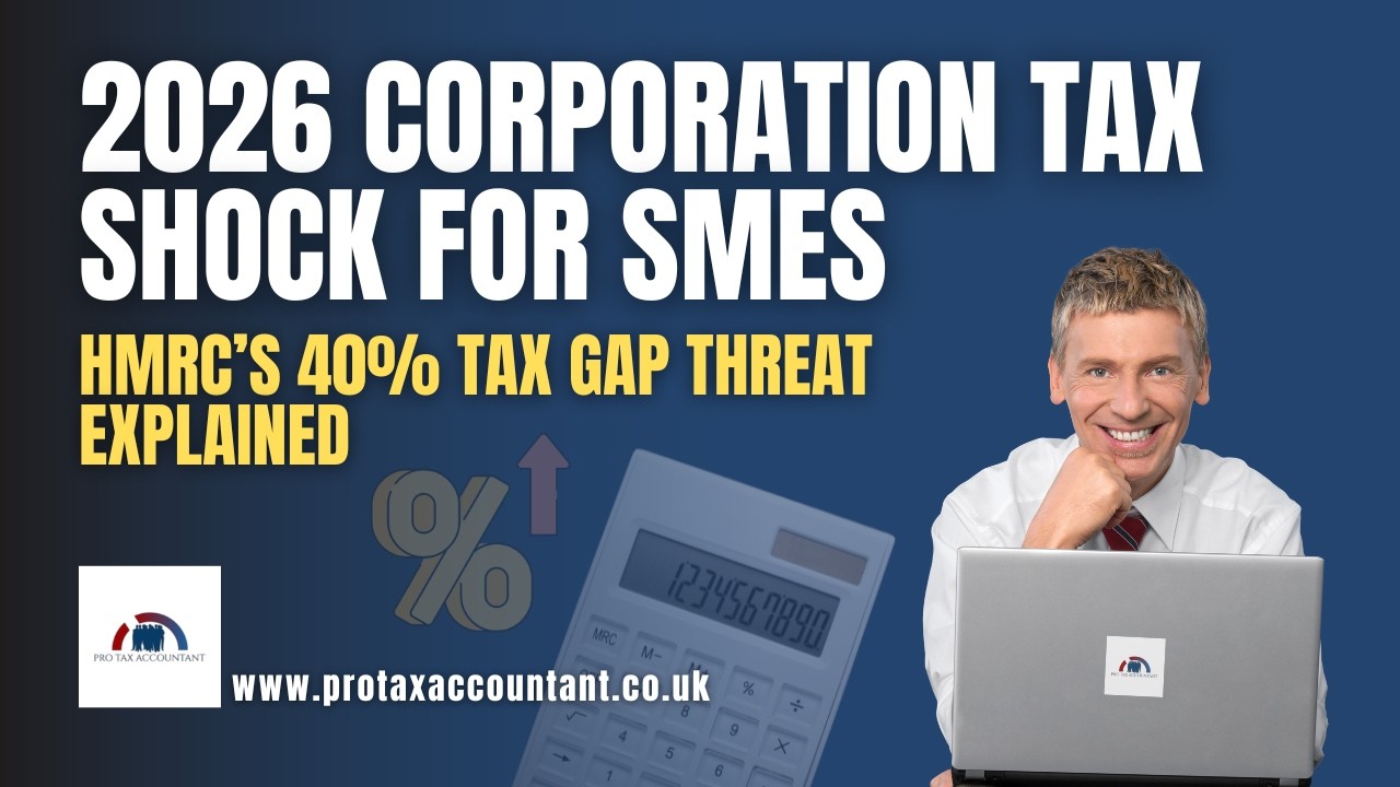 PTA Alert: HMRC’s 40% Tax Gap — What UK SMEs Must Know About 2026 Corporation Tax