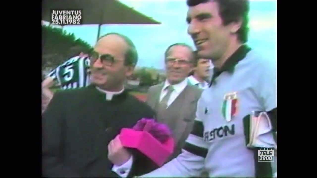 La Juve dei Campioni del Mondo 1982 e di Platini a Fabriano
