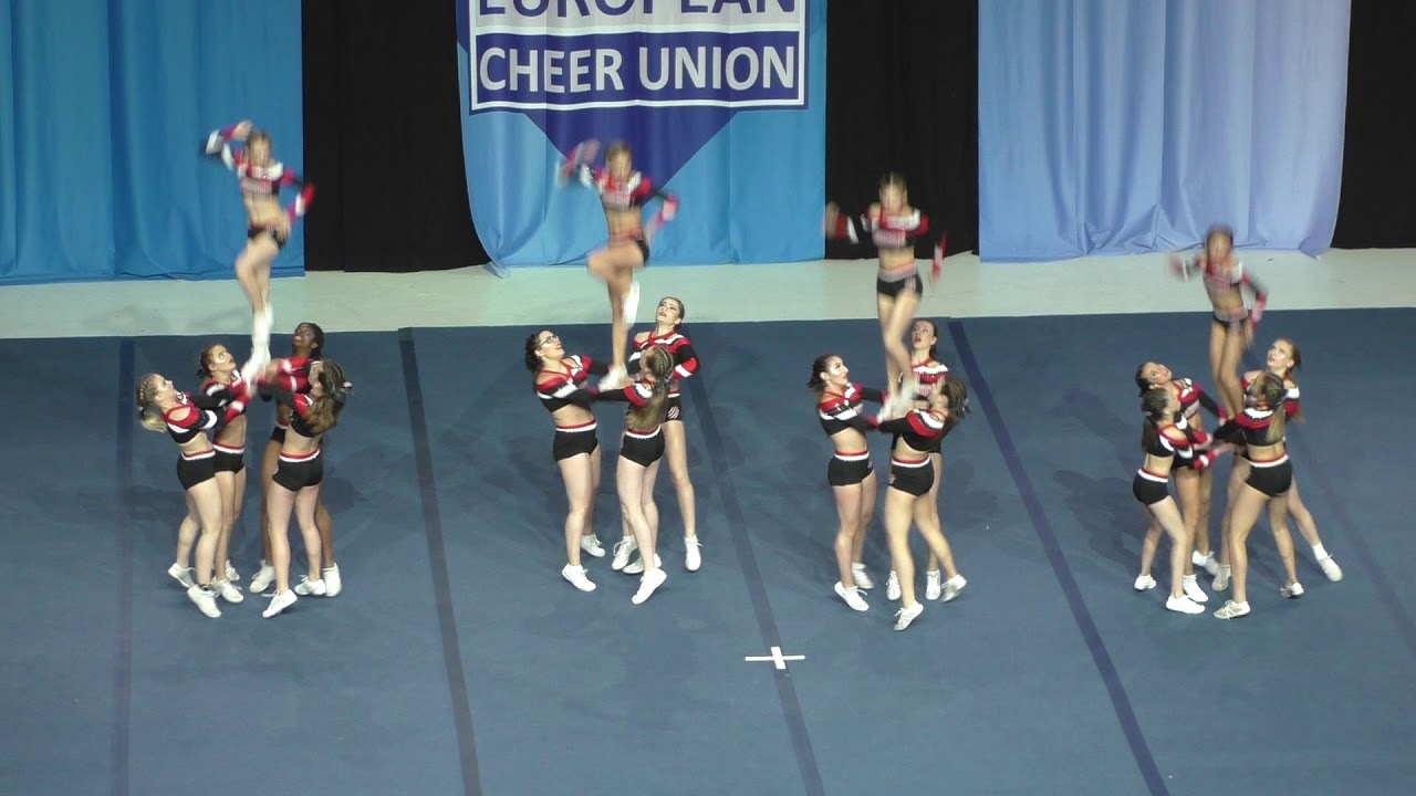 GERMANY YOUTH WILDCATS Junior Cheer Allgirl Elite at ECU 2018