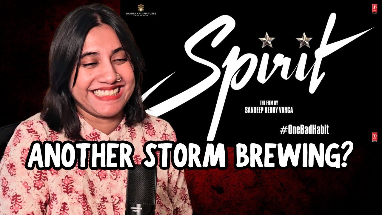 Spirit announcement teaser reaction | Prabhas, Tripti Dimri | Sandeep Reddy Vanga | Ashmita Reacts