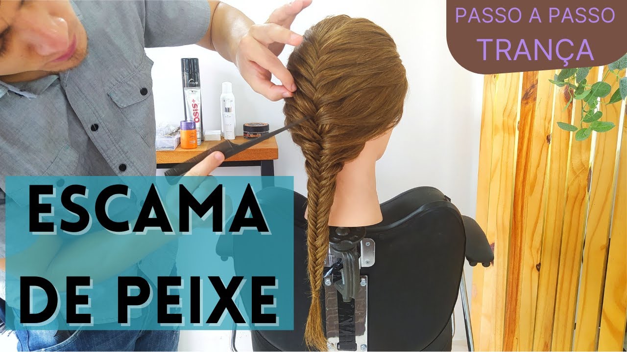 TRANÇA ESCAMA DE PEIXE [Aprenda a fazer com esse passo a passo bem explicadinho]