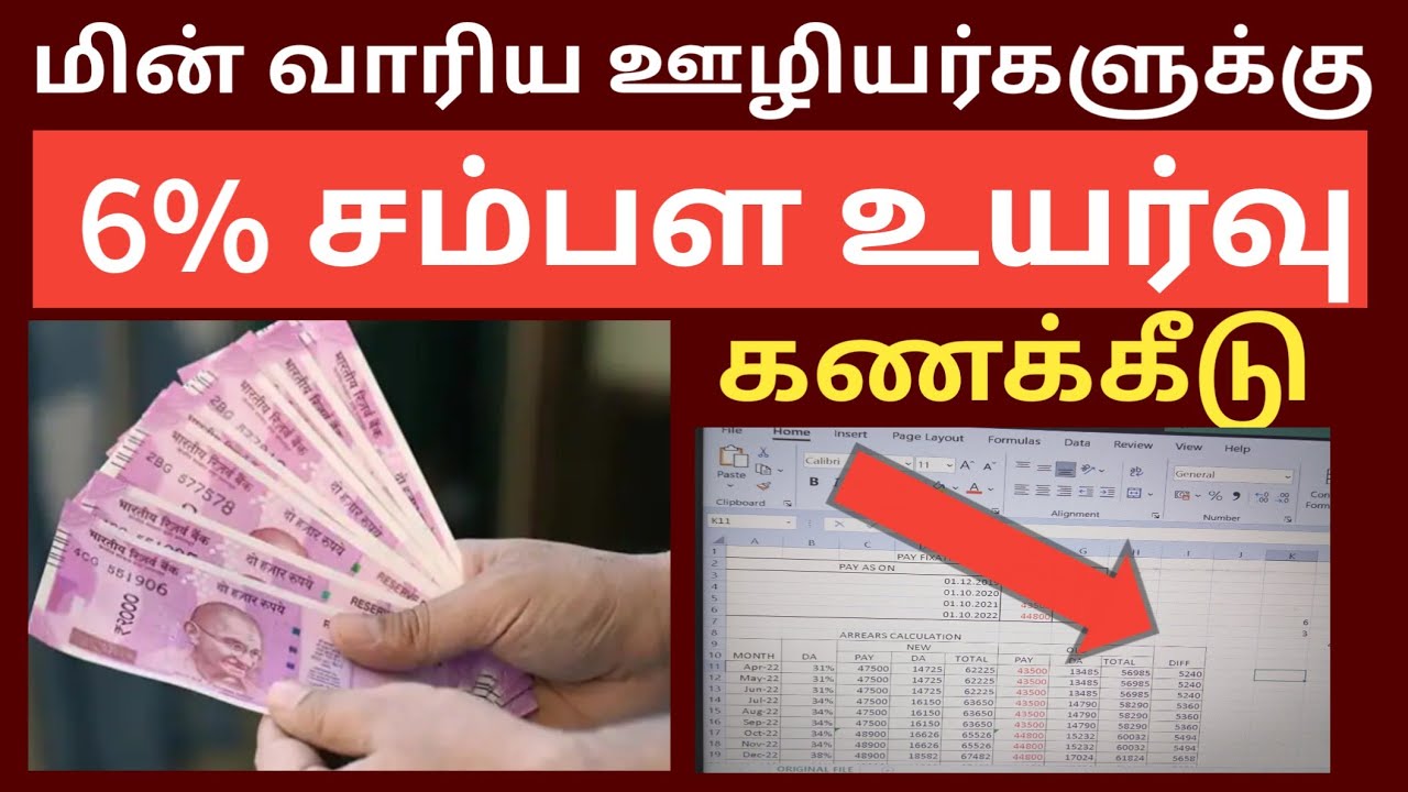 TNEB wage revision 2023 calculator | TNEB LATEST NEWS TODAY