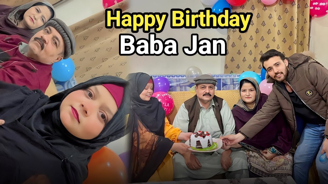 Happy Birthday 🎂 Baba Jan ❤️ Papa g Ki birthday 🎈 par bohat sa gift’s🎁 diya sab nay 