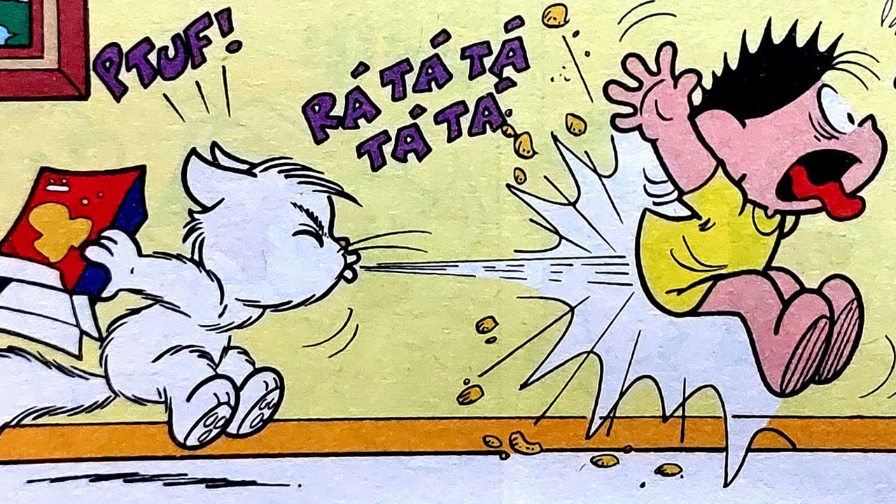 MAGALI FICOU LOUCA COM O MINGAU - QUADRINHOS DA TURMA DA MÔNICA