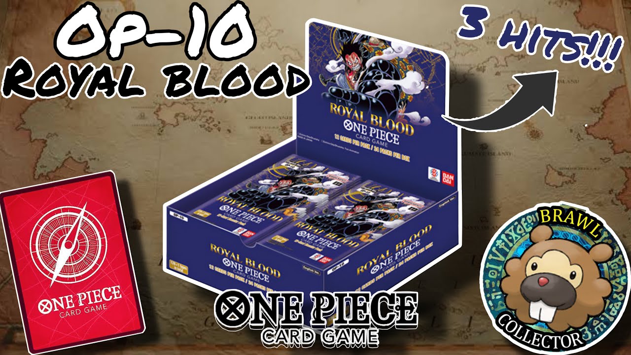 Unboxing Royal Blood OP10 La Nueva Expansión de One Piece Card Game