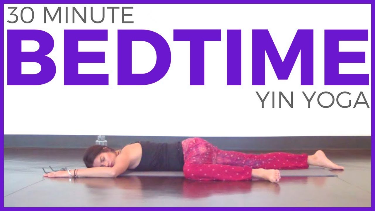 30 minute Yin Yoga for Bedtime to Fall Asleep Fast | Sarah Beth Yoga