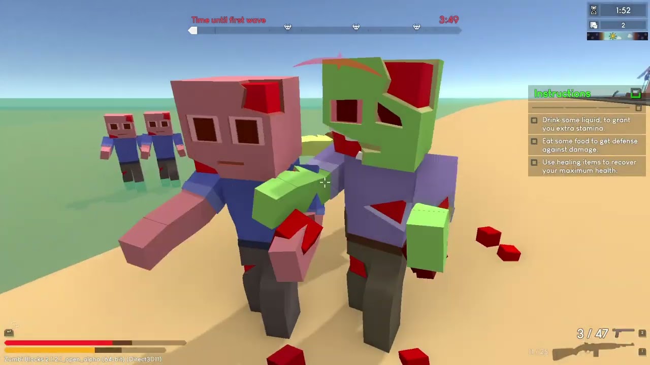 ep 2 doing zumbi blocks