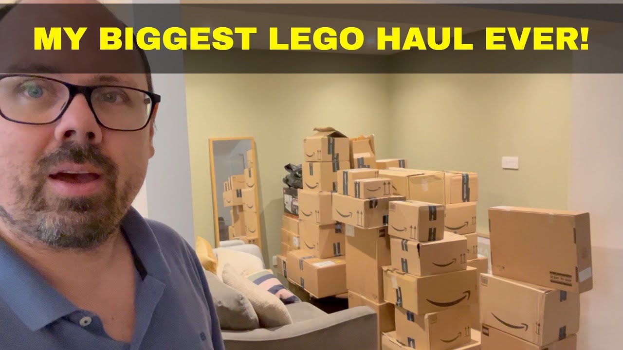 Мой САМЫЙ БОЛЬШОЙ набор Lego в моей жизни! Более 200 наборов