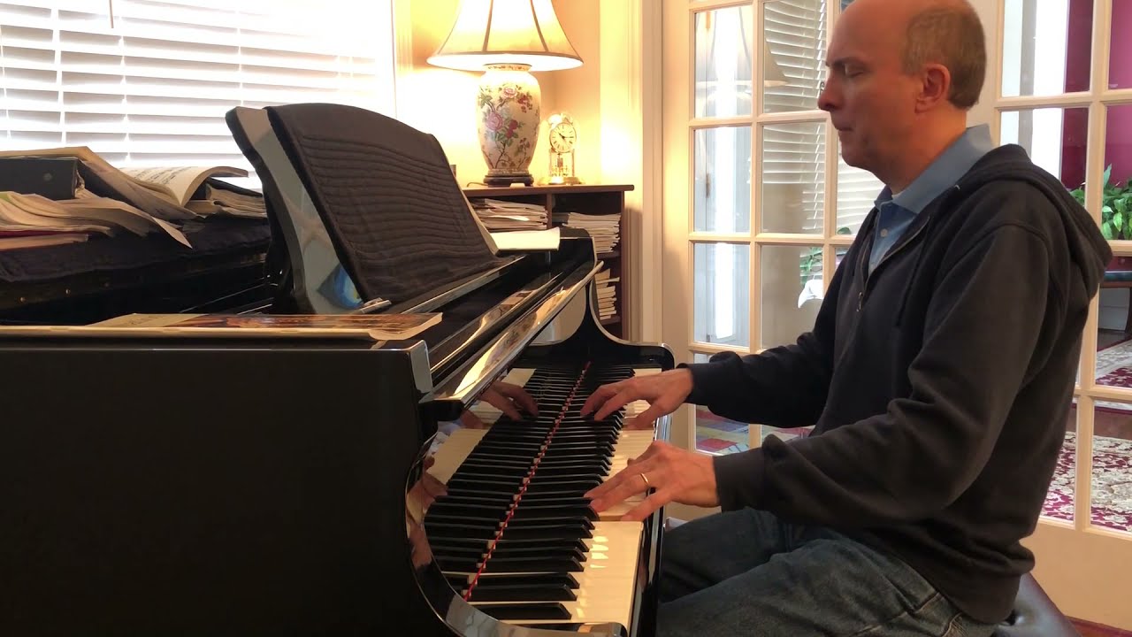 Good Christian Men, Rejoice! (Christmas carol) - Peter Rogers, piano
