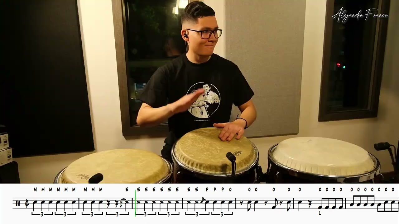 Soneros de Bailadores | Giovanni Hidalgo Transcription + PDF + Play Along | Alejandro Franco