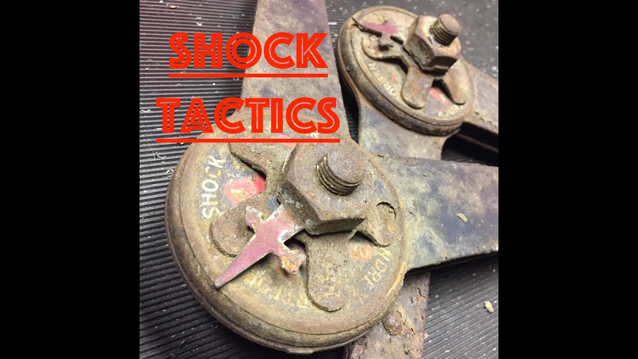 Overhauling Andre Hartford shock absorbers from a Riley 9 Monaco