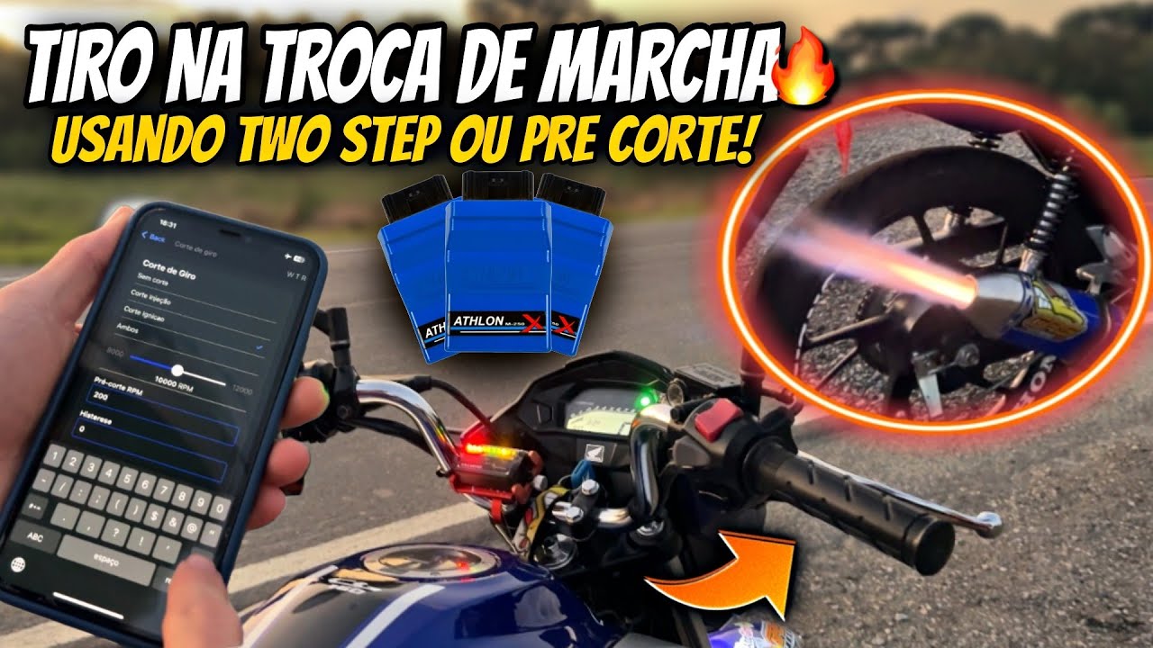 COMO DA TIRO NA TROCA DE MARCHA COM O MÓDULO ATHLON