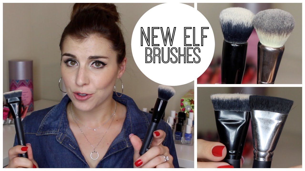 NEW ELF Brushes Review, Demo, and Comparisons!  | Bailey B.