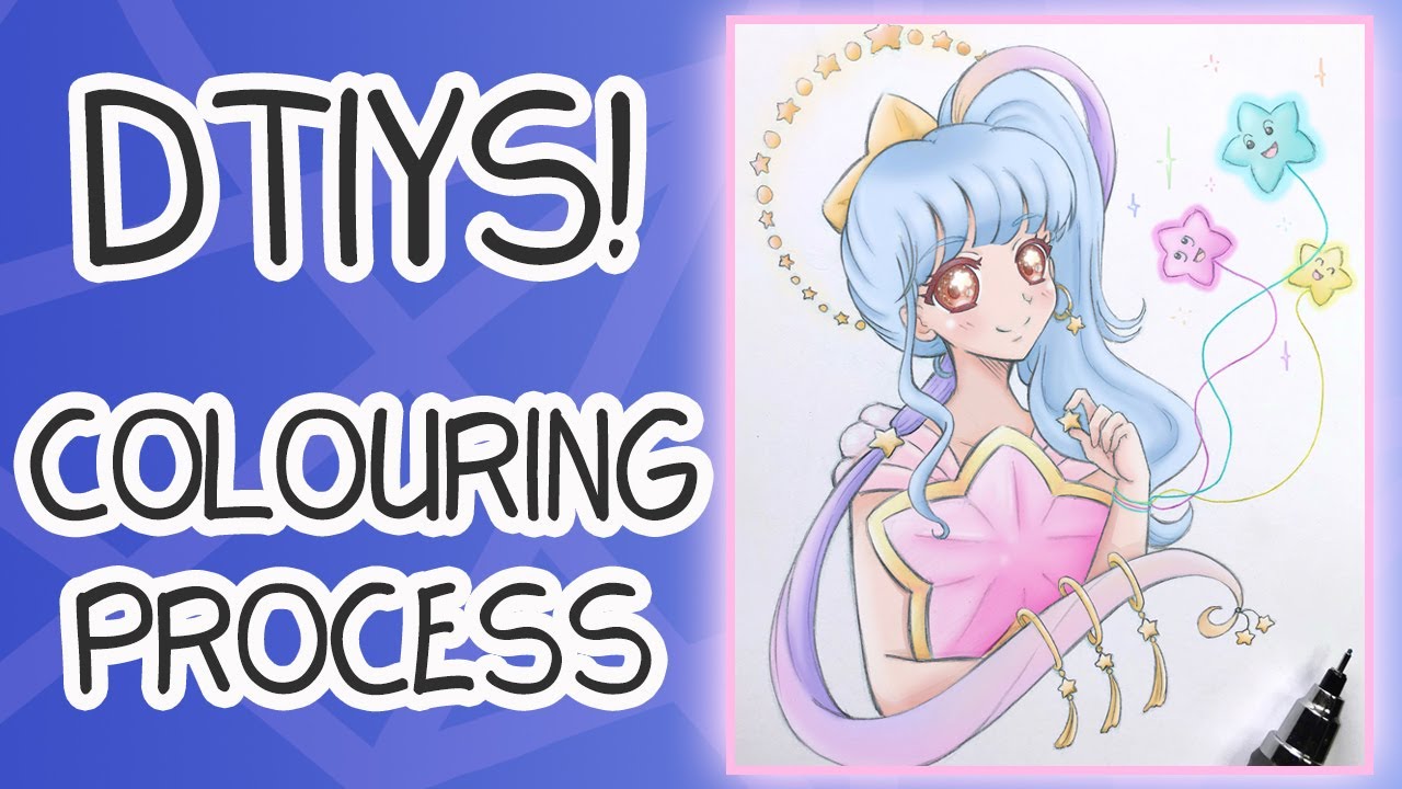 •SPEEDPAINT• DTIYS! COLOURING PROCESS | #drawthisinyourstyle