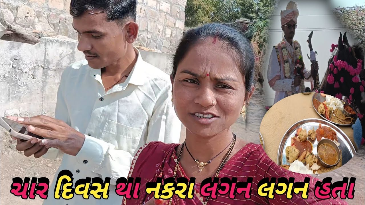 ચાર દિવસ થા નકરા લગન લગન હતા😱હરીનુગાડુ વ્લોગ 